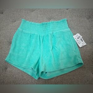 NWT GYMBOREE TROPICAL TRAIL GREEN TERRY SHORTS TOWELING SHORTS SIZE 8
